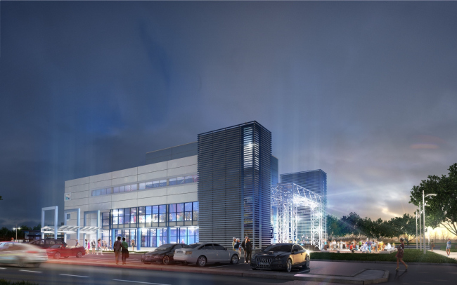 Youth hobby center in the Krasnogvardeisky District. Project, 2012 � Anatoly Stolyarchuk architectural studio