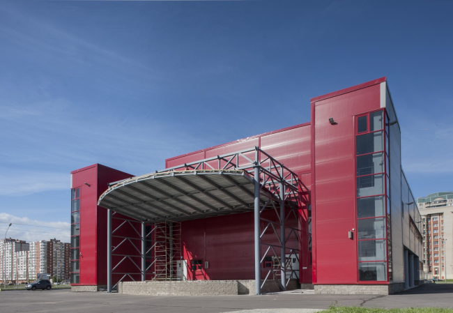 Youth hobby center. Stage. Construction, 2014 � Anatoly Stolyarchuk architectural studio