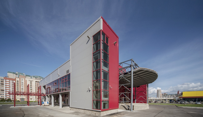 Молодёжный досуговый центр. Постройка, 2014 © Архитектурная мастерская А.А. Столярчука