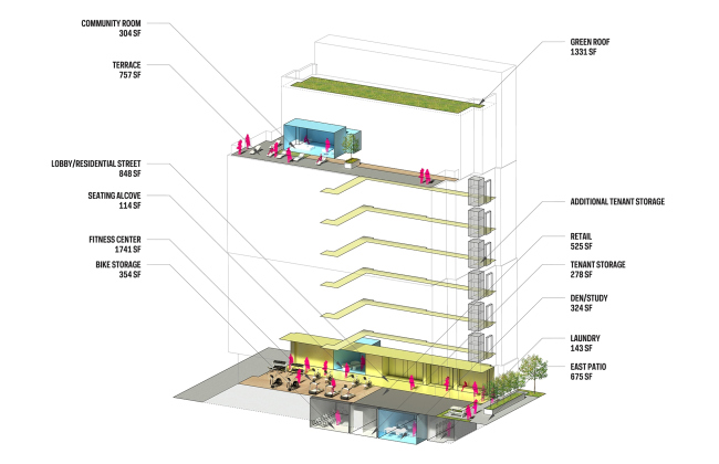 ��������������� ��� Carmel Place � nARCHITECTS