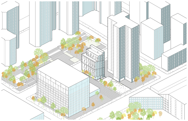 ��������������� ��� Carmel Place � nARCHITECTS