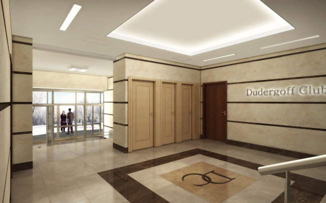 Buildings of "Baltiyskaya Zhemchuzhina" complex (Dudergoff Club residential project). Construction, 2016 � Sergey Tsytsin Architects