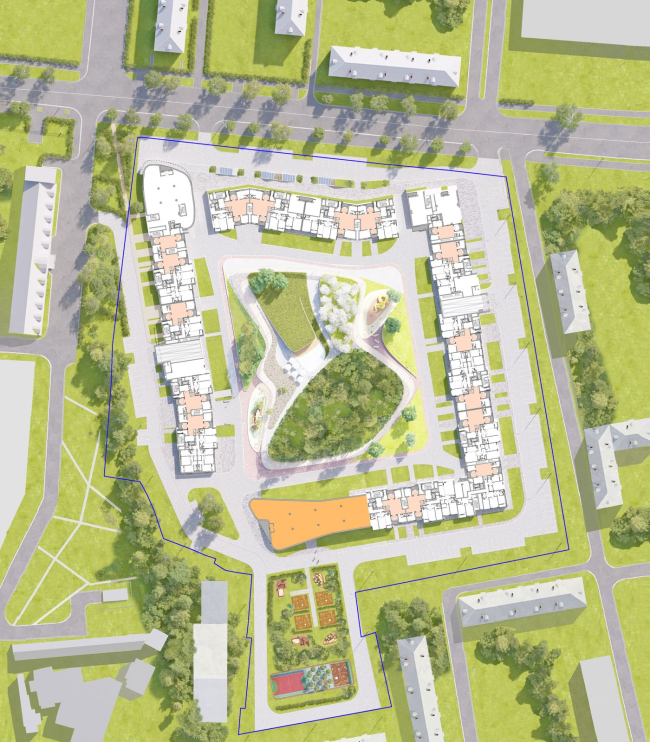 The housing complex �1147�