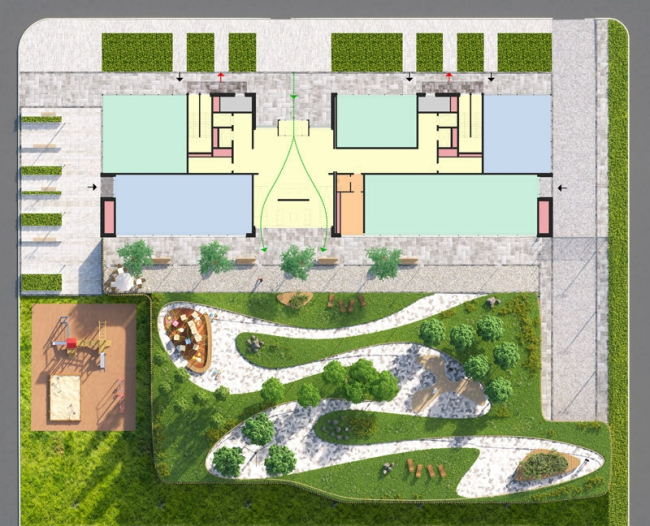 "Caramel" housing complex. Construction, 2016  ADM