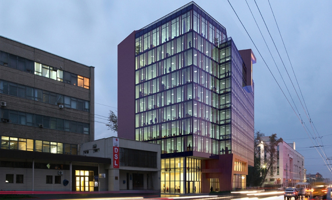 Офисно-торговый центр в г. Пенза. Проект, 2006 © Архитектурная мастерская «Группа АБВ» Офисно-торговый центр в г. Пенза. Проект, 2006 © Архитектурная мастерская «Группа АБВ»