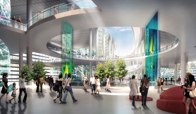 ����������� �������� ������� EXPO-2017�. ������������� ��������. ������, 2013. ����������, 2016 �  Adrian Smith + Gordon Gill Architecture