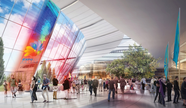 ����������� �������� ������� EXPO-2017�. ������������� ��������. ������, 2013. ����������, 2016 �  Adrian Smith + Gordon Gill Architecture