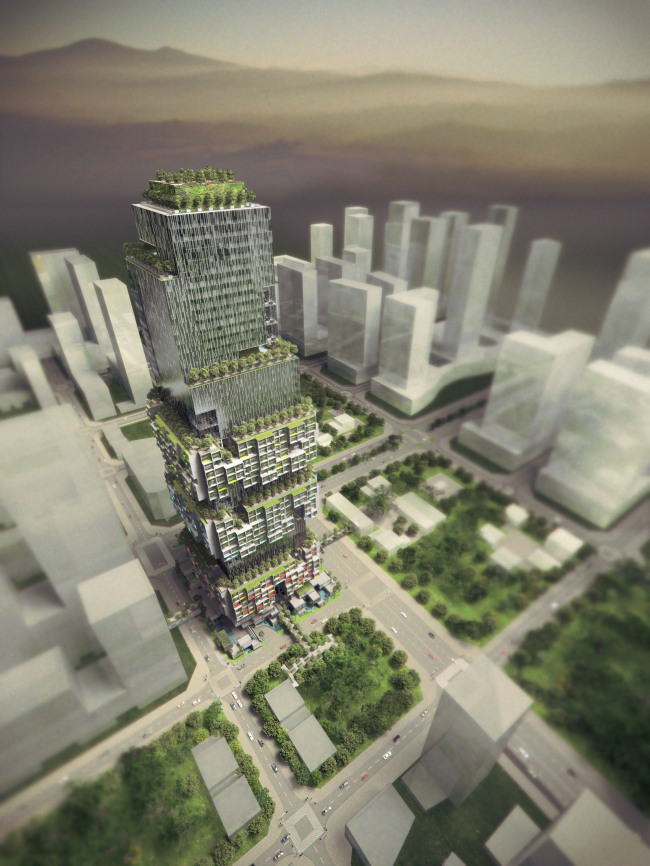 Vertical Stacked City, ������ 2014 � WOHA