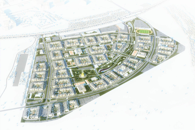 Architectural and town planning concept of housing construction in the city of Orenburg  Sergey Kisselev and Partners
