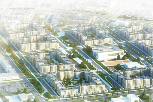 Архитектурно-градостроительная концепция территории  жилой застройки в г. Оренбург