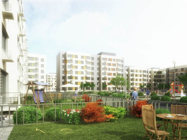 Architectural and town planning concept of housing construction in the city of Orenburg. Project, 2016 � Sergey Kisselev and Partners