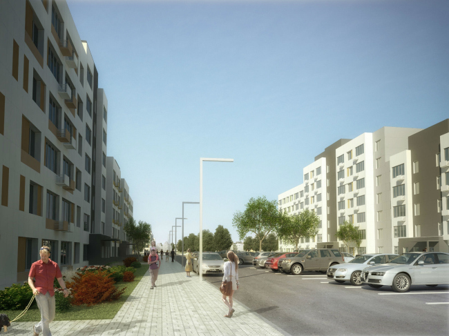 Architectural and town planning concept of housing construction in the city of Orenburg. Project, 2016 � Sergey Kisselev and Partners