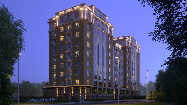 The high-end residential complex “Aristocrat”