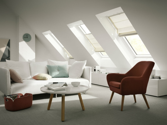 ������� �������� � ��������. ���������� ������������� ��������� Velux