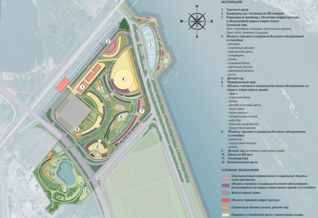 Architectural and planning concept of "Novosibirsk Srena". Project, 2016 � Arkhstroydesign