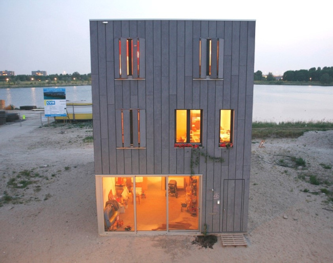 Дом на берегу озера Эй в Амстердаме. Фотография предоставлена компанией EQUITONE