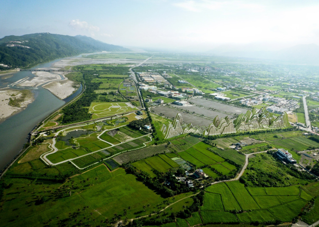 ����� �������� Hualien Residences. ���������� � Jinho Lee/BIG
