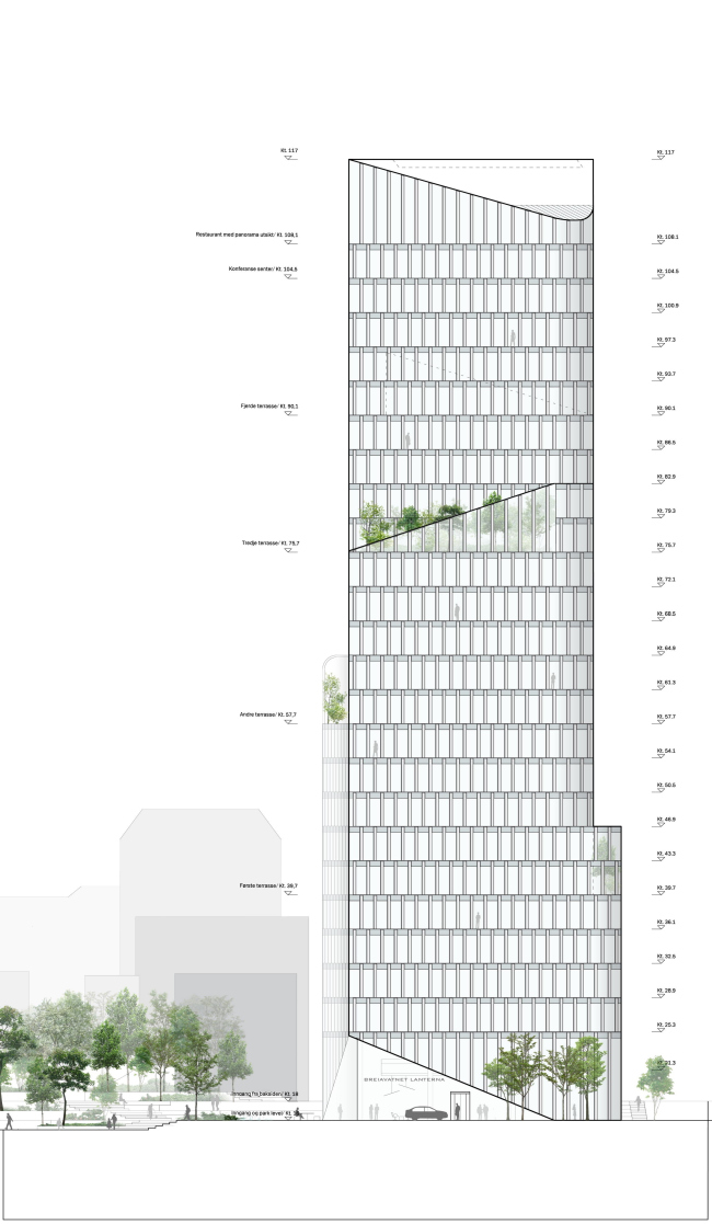 ����� Breiavatnet Lanterna  � Schmidt Hammer Lassen Architects