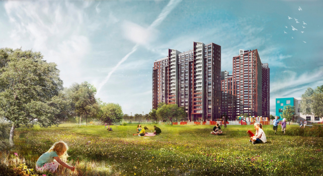 Housing complex "Russian Avant-garde", Project, 2016 � A.Len