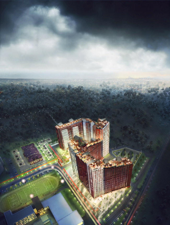 Housing complex "Russian Avant-garde", Project, 2016 � A.Len