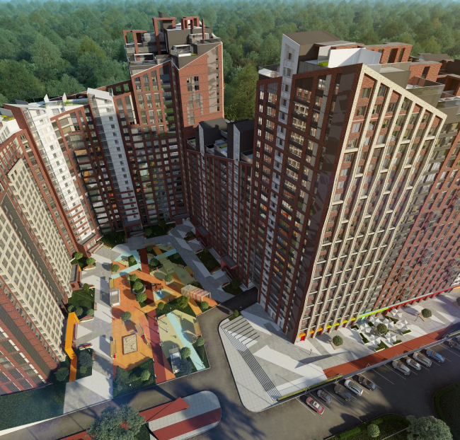 Housing complex "Russian Avant-garde", Project, 2016 � A.Len