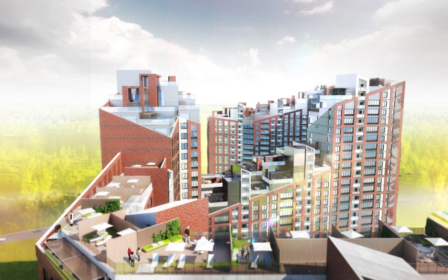 Housing complex "Russian Avant-garde", Project, 2016 � A.Len