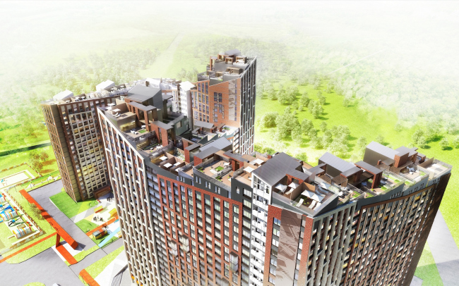 Housing complex "Russian Avant-garde", Project, 2016 � A.Len