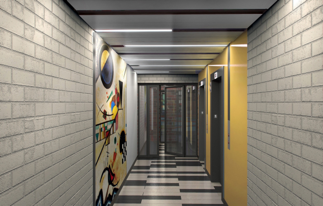 Housing complex "Russian Avant-garde", Project, 2016 � A.Len