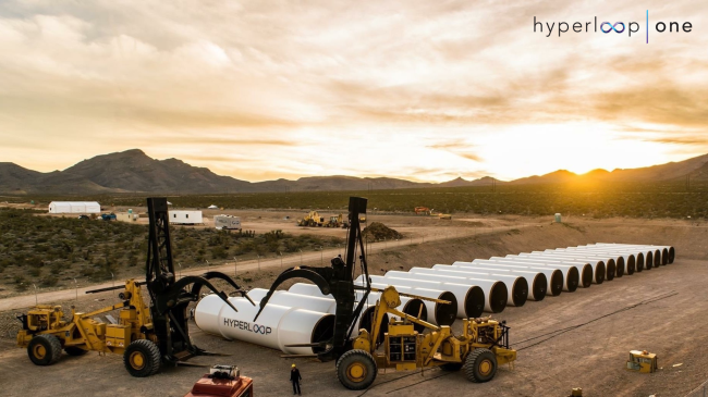   Hyperloop One.    hyperloop-one.com