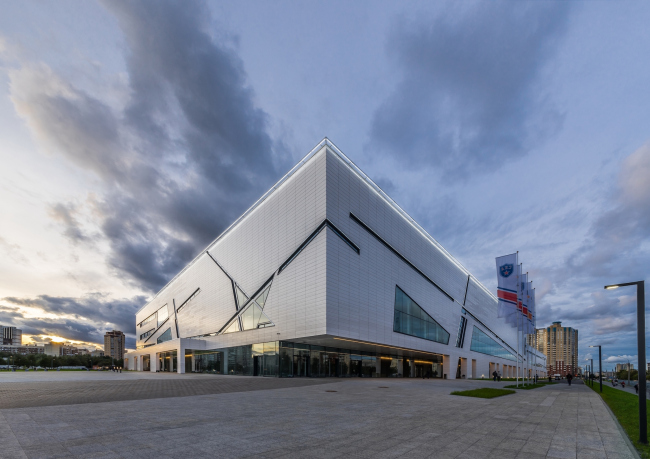 Sports complex of SKA hockey club. Implementation, 2016  A.Len Architectural Bureau