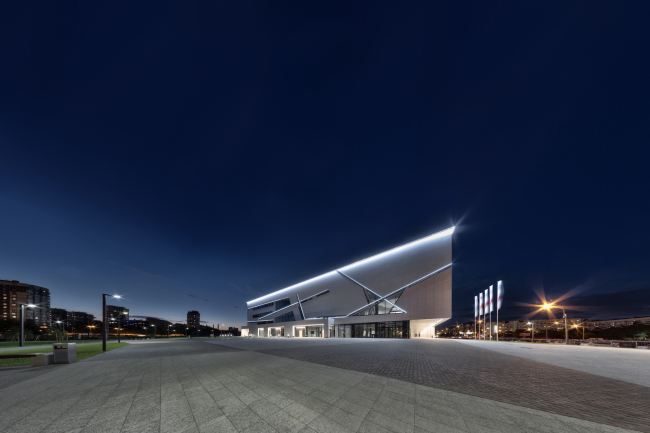 Sports complex of SKA hockey club. Implementation, 2016  A.Len Architectural Bureau