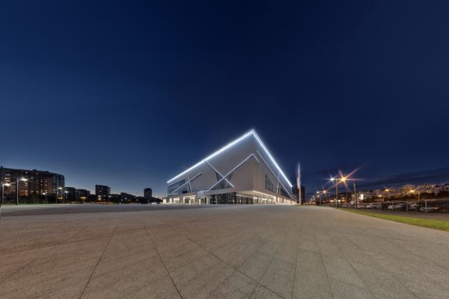 Sports complex of SKA hockey club. Implementation, 2016  A.Len Architectural Bureau