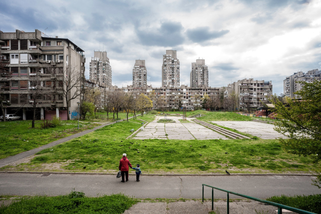 Категория «Чувство места». Автор: Inigo Bujedo Aguirre. Блок 23, район Новый Белград (Белград, Сербия). Архитектор: Aleksandar Stjepanovic Категория «Чувство места». Автор: Inigo Bujedo Aguirre. Блок 23, район Новый Белград (Белград, Сербия). Архитектор: Aleksandar Stjepanovic