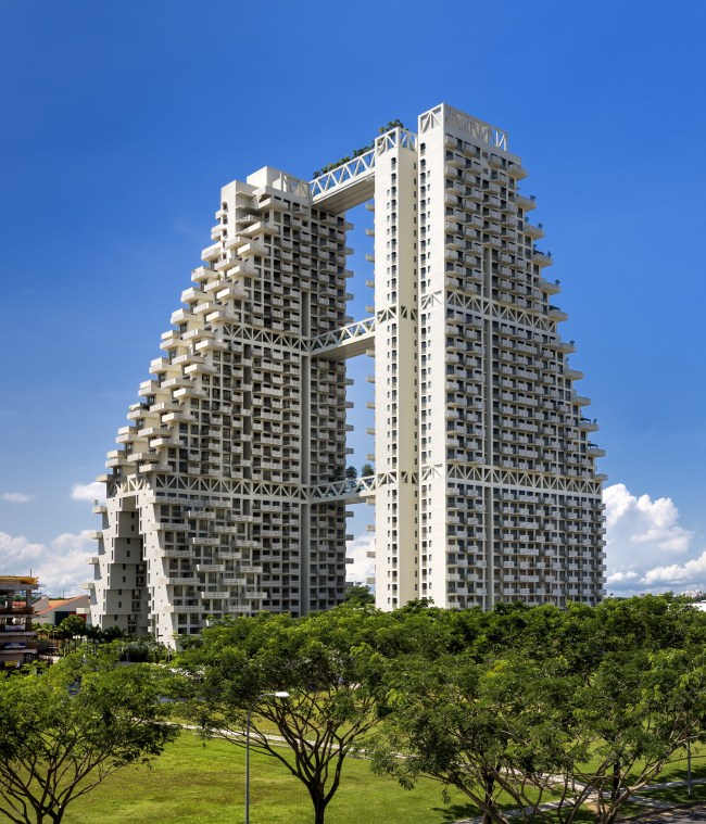 Sky Habitat � Safdie Architects, Edward Hendricks