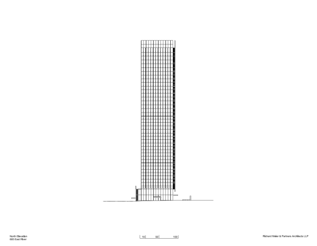 Башня 685 First Avenue © Richard Meier & Partners Architects