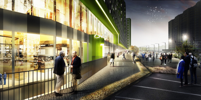 Housing complex "Russia. Five Capitals". Project, 2016 � A.Len