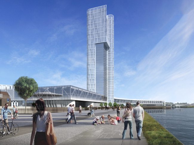 Hotel complex and media center in Chelyabinsk. Project, 2016  GrandProjectCity