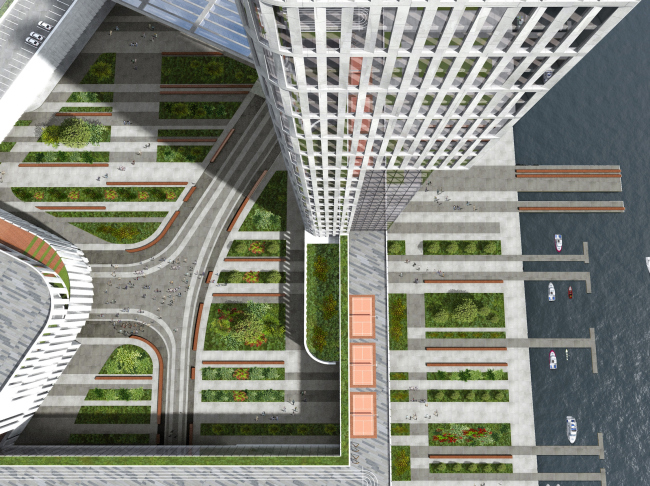 Hotel complex and media center in Chelyabinsk. Yard. Project, 2016 � GrandProjectCity