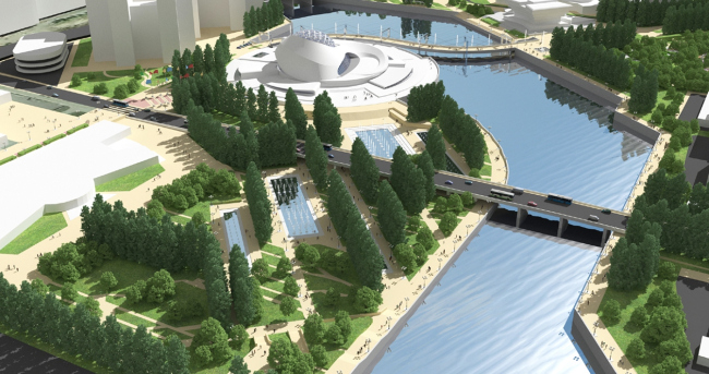 Проект благоустройства набережной реки Миасс для конкурса Archchel 2020 © Михаил Чаплыгин (Новосибирск) Проект благоустройства набережной реки Миасс для конкурса Archchel 2020 © Михаил Чаплыгин (Новосибирск)