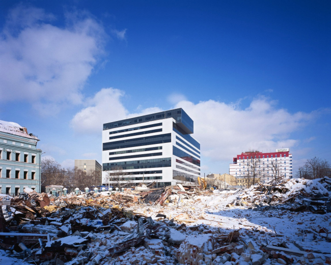 "Capital Plaza" Business Center. Photo by courtesy of "Ostozhenka" Bureau