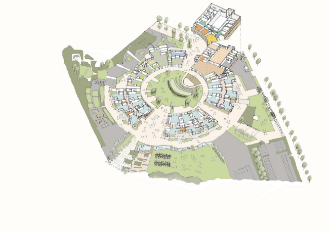 ��������� ����� ������������� ������������ � Marks Barfield Architects