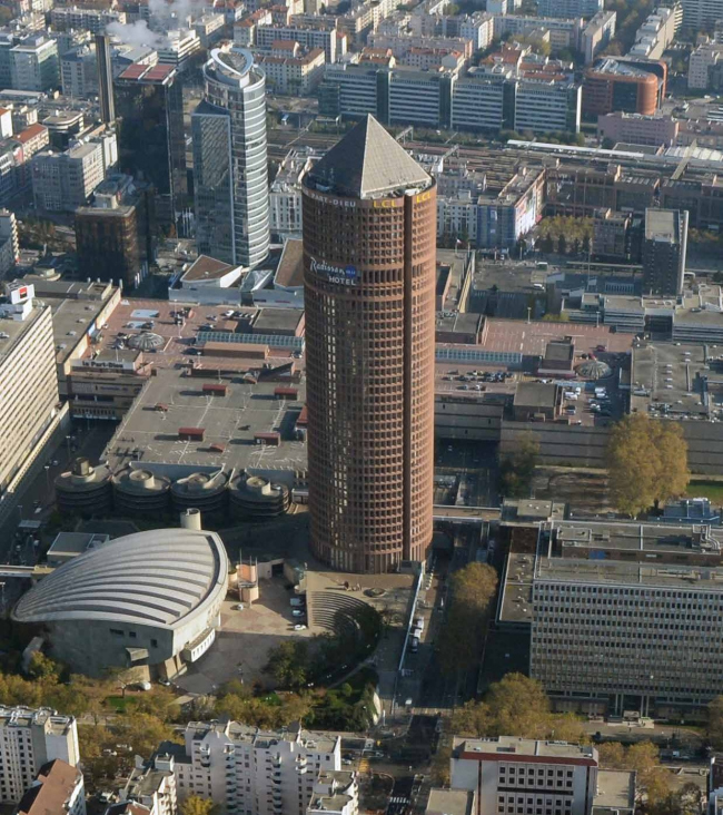 ����� Part-Dieu. ���. ������� ��������, ������ �� ����. 1977 �. � Grand Lyon