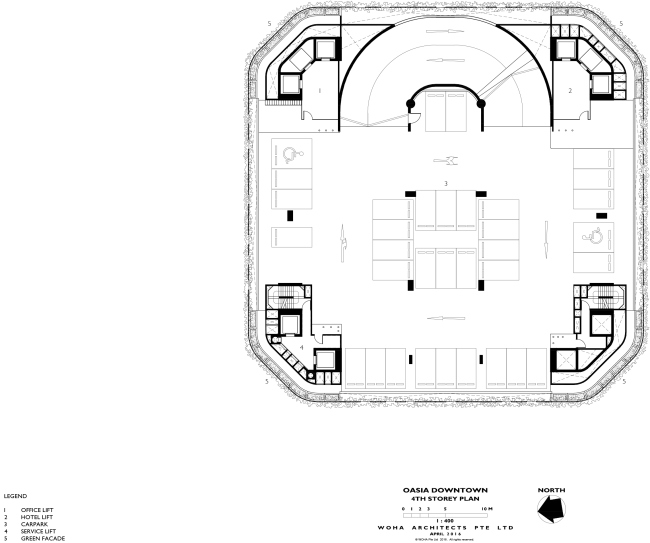 ����� Oasia Hotel Downtown. ���� 4 ����� 