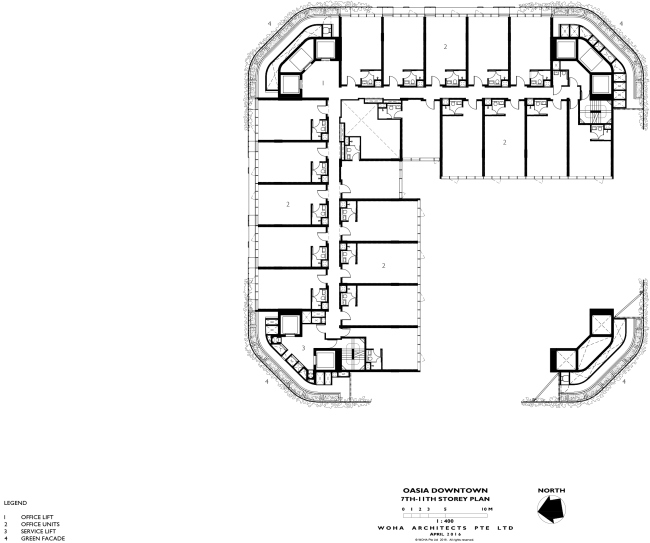����� Oasia Hotel Downtown. ���� 7-11 ������ 
