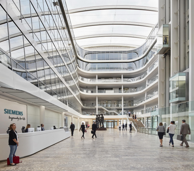 ����-�������� Siemens � ������� � Hufton + Crow