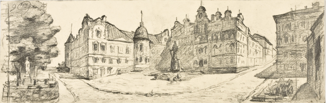 Architectural sketches from the city of Vyborg  Arsen Orekhov