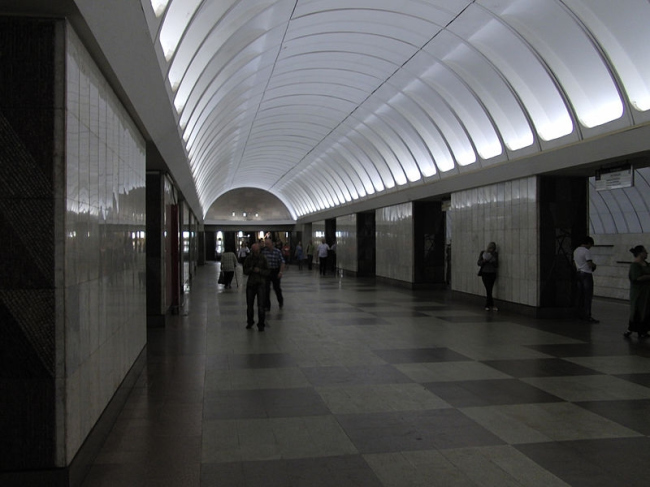 Станция «Крестьянская застава». Фото: Mikhail (Vokabre) Shcherbakov via Wikimedia Commons. Лицензия  Creative Commons Attribution-Share Alike 2.0