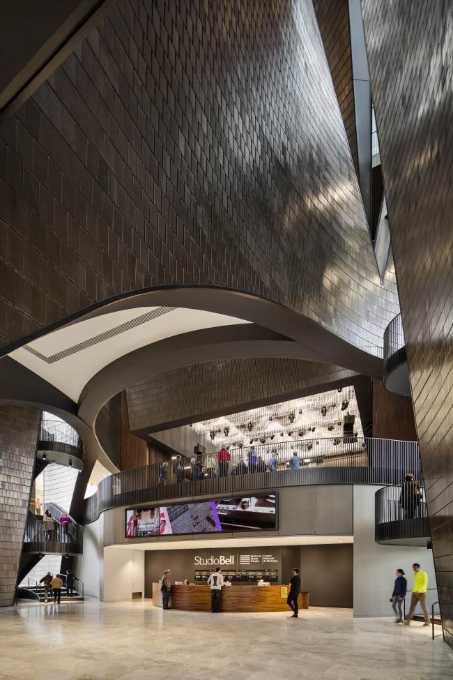 ��������� ������������ ����� ������ � ������ Studio Bell ��������� ������������ ����� ������ � ������ Studio Bell. �������������  Allied Works
Architecture