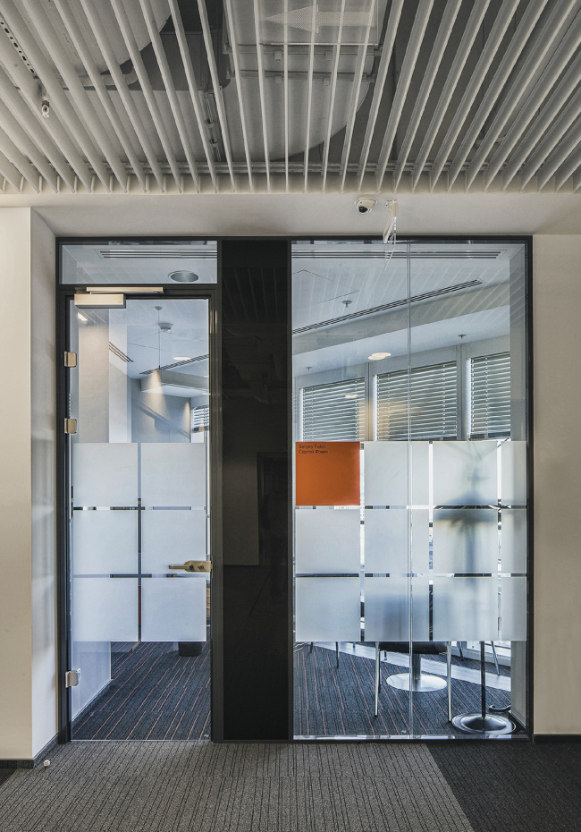 Офис Orange Business Services в башне «Меркурий». Реализация, 2016 © T+T Architects