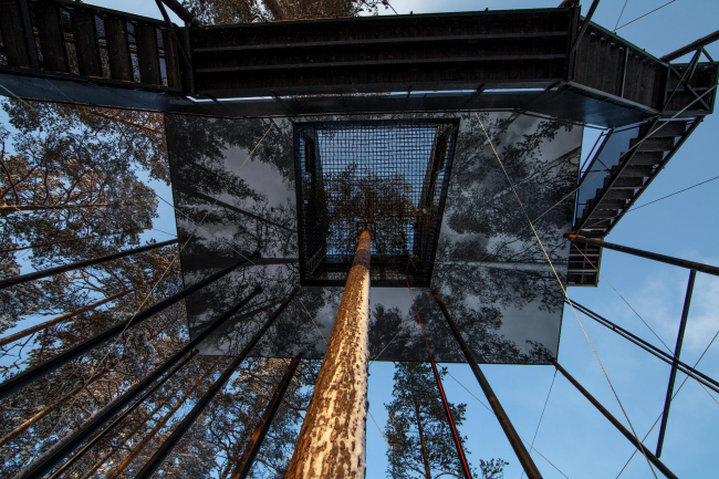 ����� The 7th room � ��������� Treehotel � Johan Jansson